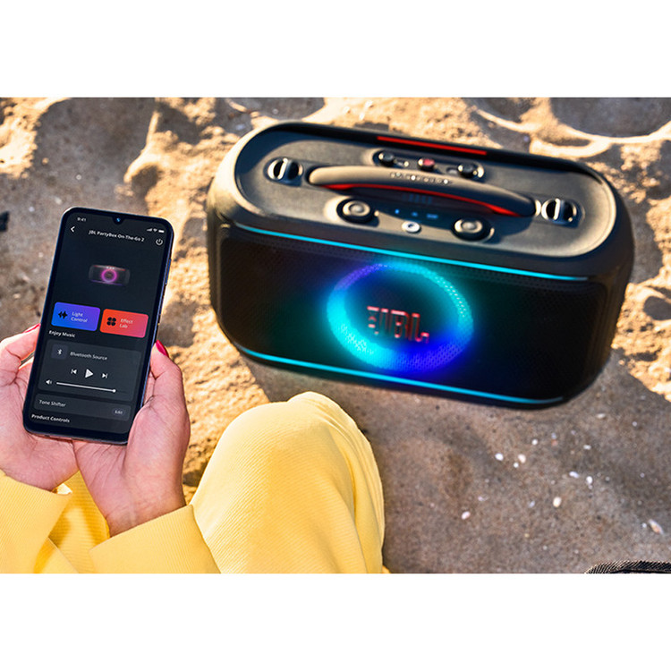 اسپیکر بلوتوثی قابل حمل جی بی ال مدل PartyBox On The Go 2